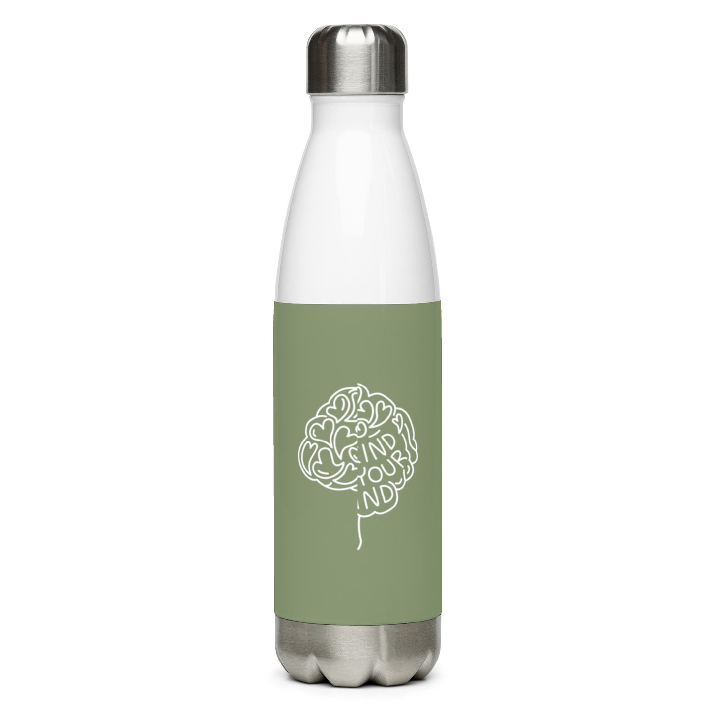 Stainless steel water bottle