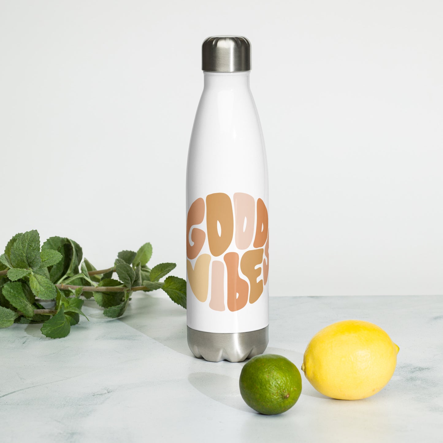 Positivity Stainless steel water bottle