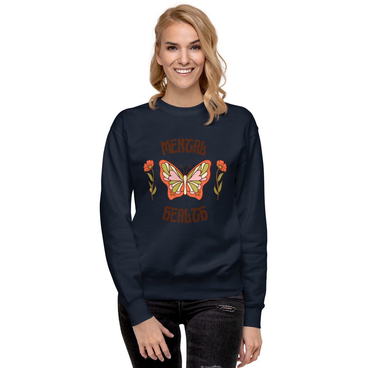 Mental health Unisex Premium Sweatshirt