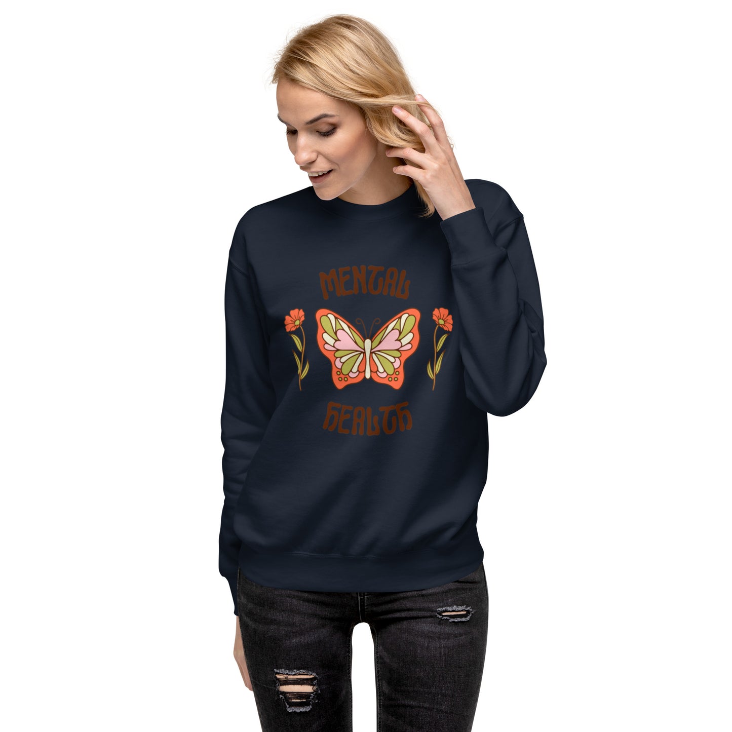 Mental health Unisex Premium Sweatshirt