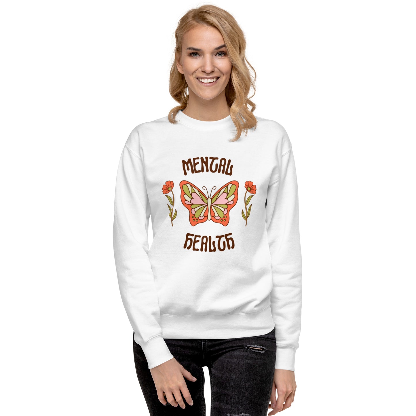 Mental health Unisex Premium Sweatshirt